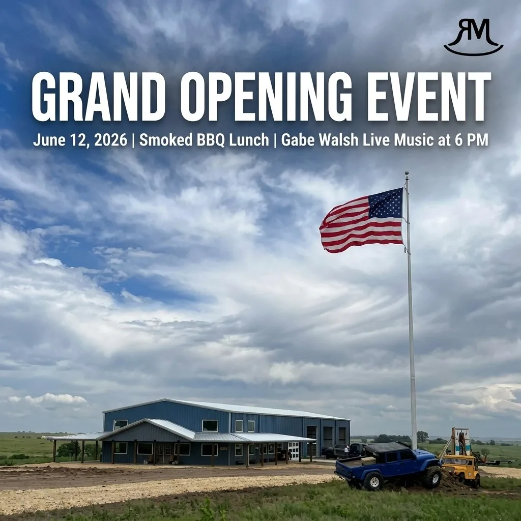 Rm Steel Buildings Grand Opening Alma Kansas
